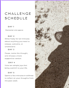 5-Day Journey Into Mindfulness